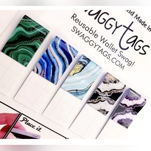 Reusable wallet swag by swaggy Tag s